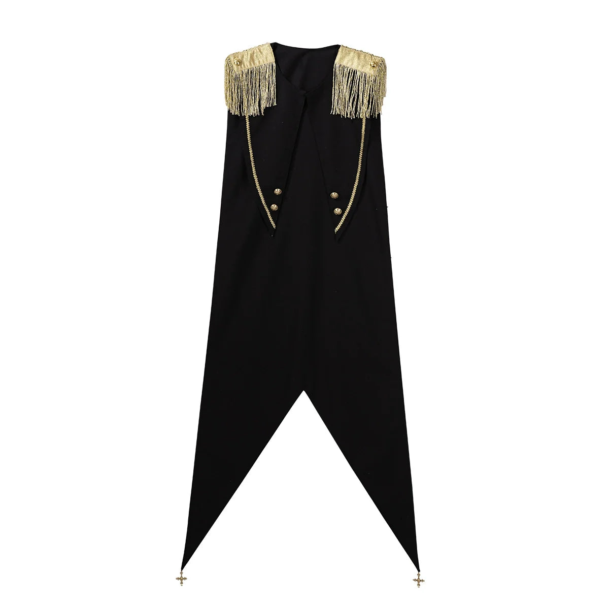 Steampunk - inspired Lolita Dress with Georgette Skirt, Elegant Bow - ties and Intricate Embroidery