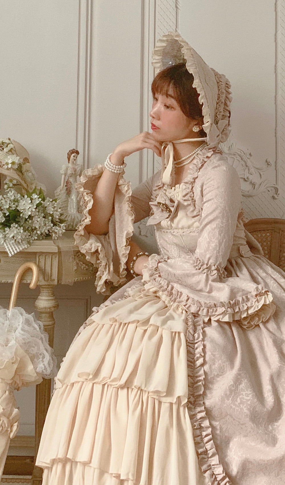 Classic Rococo Lolita Dress – Perfect for Victorian Tea Parties