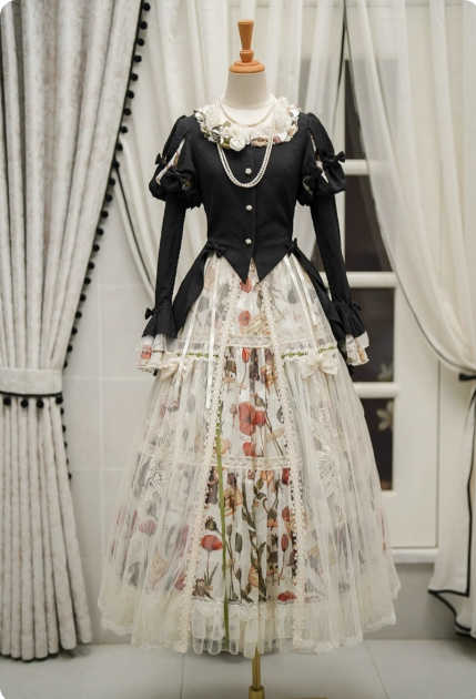 Lolita Blouse X Skirt X Bustier X Bust - cover  Accessories Authentic