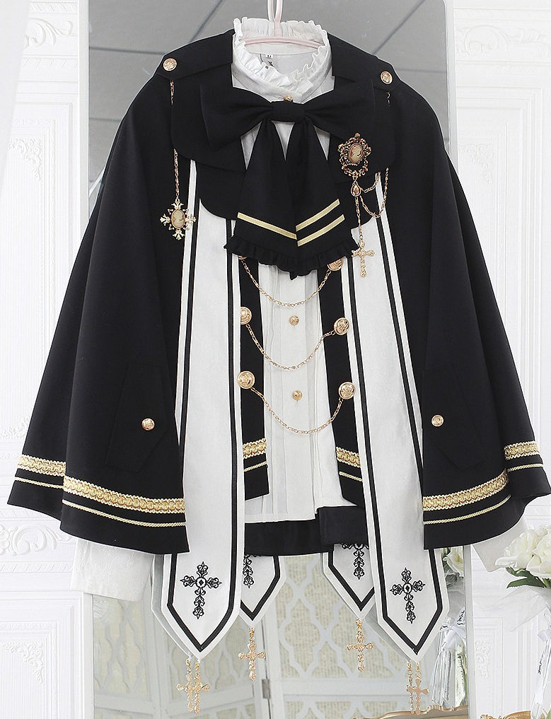Choir Ouji Fashion Lolita Gothic Cross Ouji Outfit