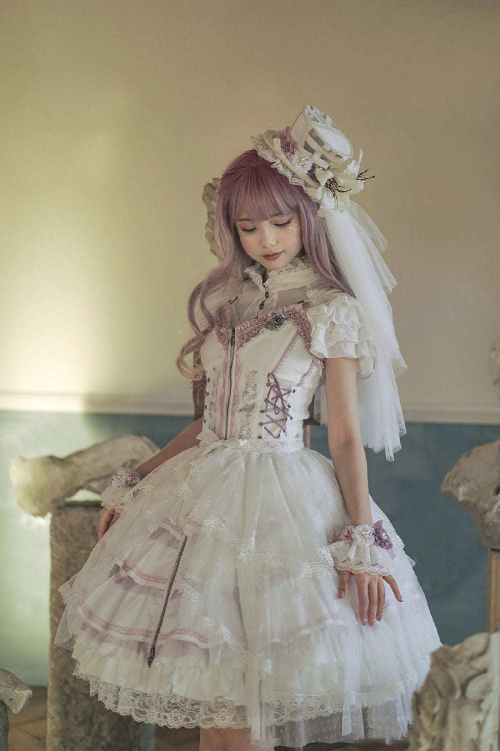 Summer of Roses JSK Gothic Dark Punk Black Lolita Dress