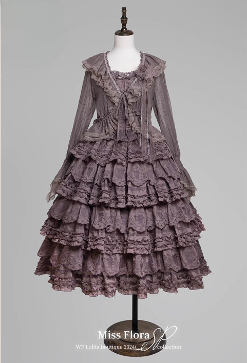 Elegant top/skirt/cardigan available in multiple colors