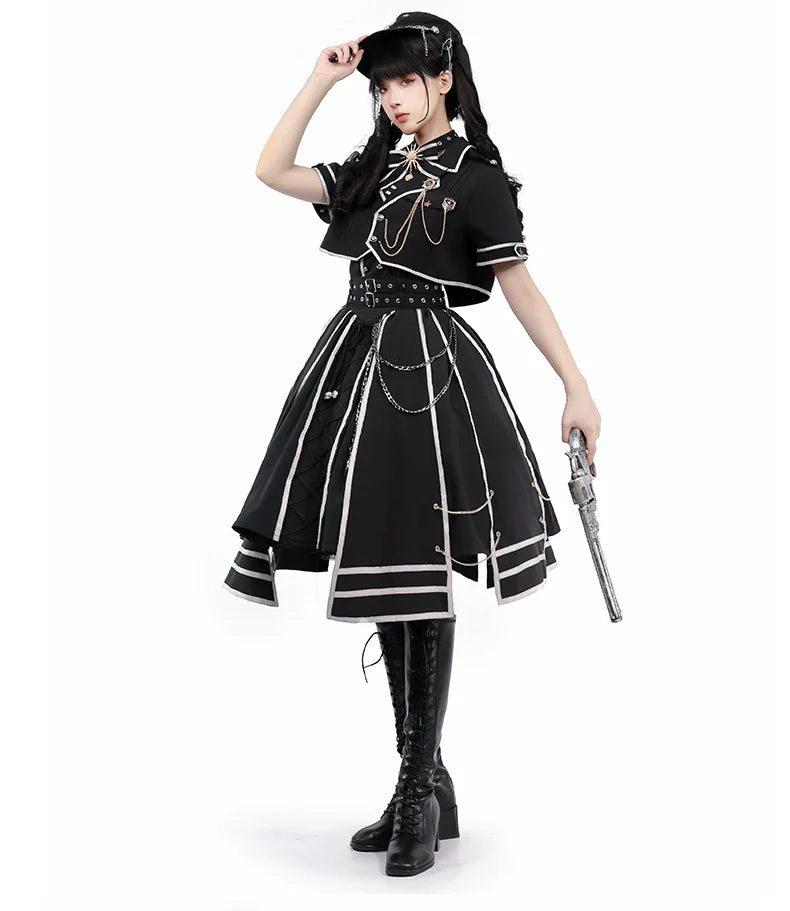 Judgment Army Lo Knight-Style Separate SK Set - FS All-Season Wear