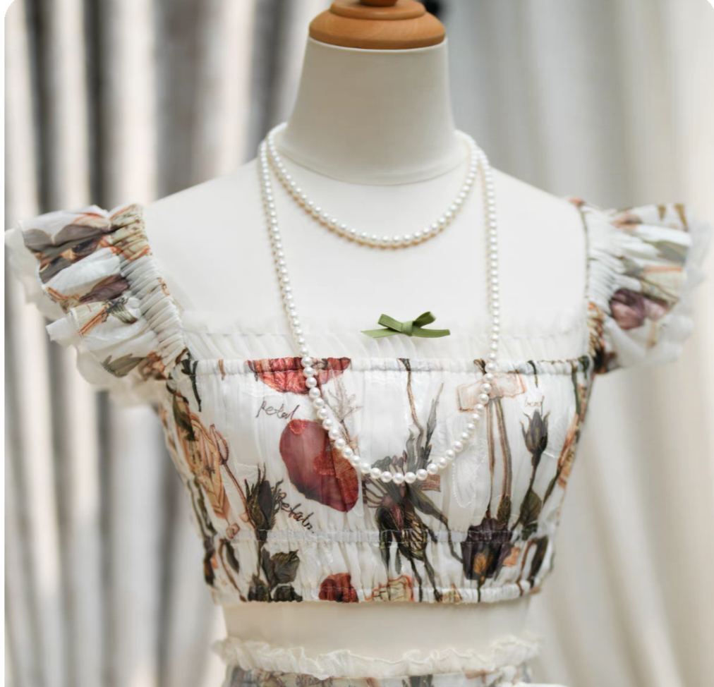 Lolita Blouse X Skirt X Bustier X Bust - cover  Accessories Authentic