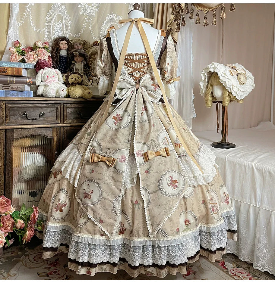 Elegant Classical Lolita dress, castle princess style Lolita dress