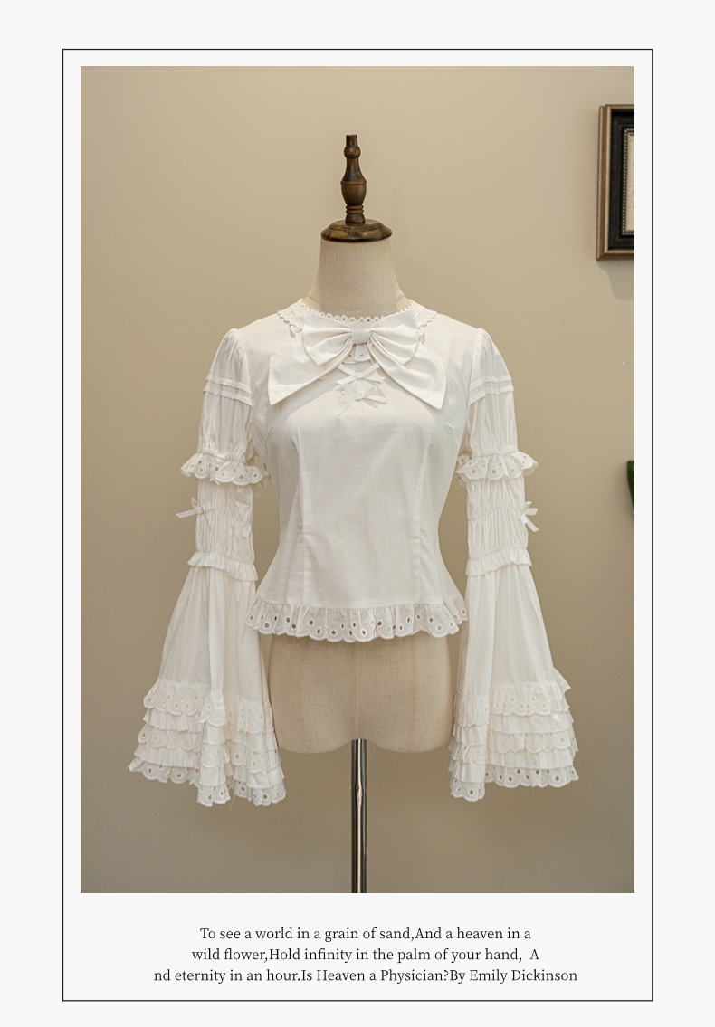 Elegant Black and White Lolita JSK with Detachable Apron