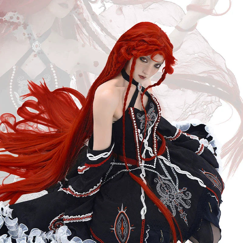 Lolita Phantom Devourer FS Full Set - Cthulhu Dark Gothic Jumper Skirt