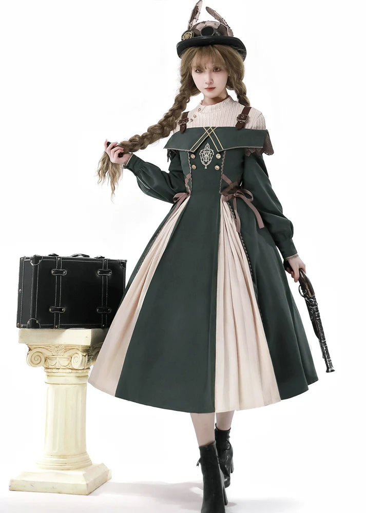 Creative Patchwork Midi A-line Swing Skirt: Unlock a Unique Fashion Code