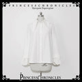 Pointed Collar Ouji Long Sleeve Lolita Little Prince Klein Blue Shirt