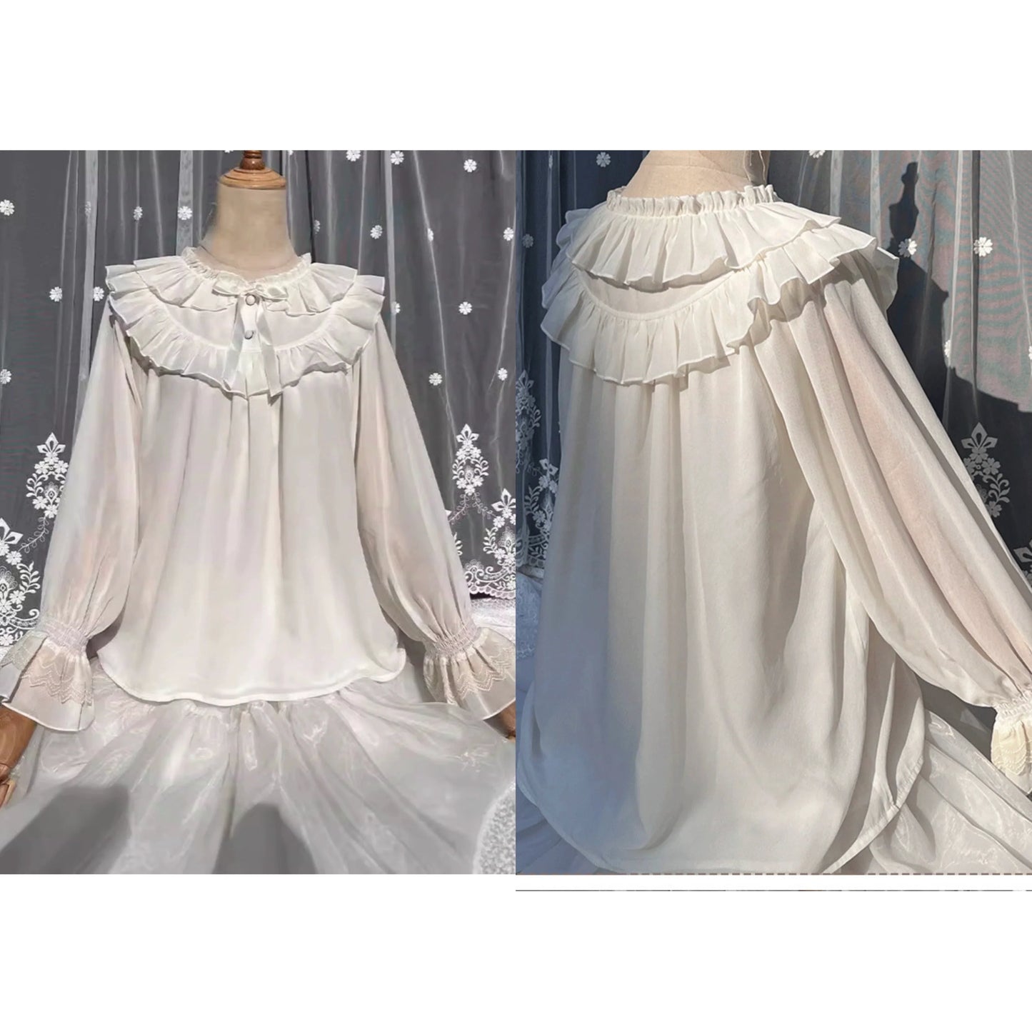 [Mo Li] Elegant and Sweet Lolita Daily Embroidered JSK Dress