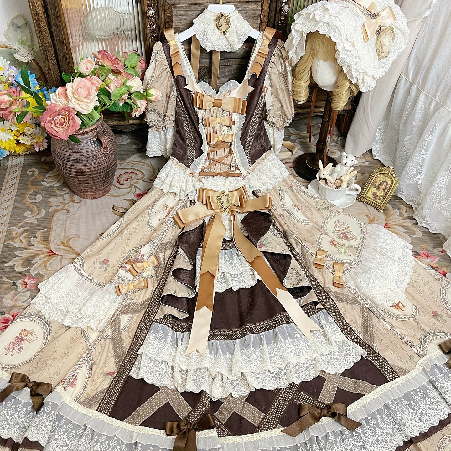 Elegant Classical Lolita dress, castle princess style Lolita dress