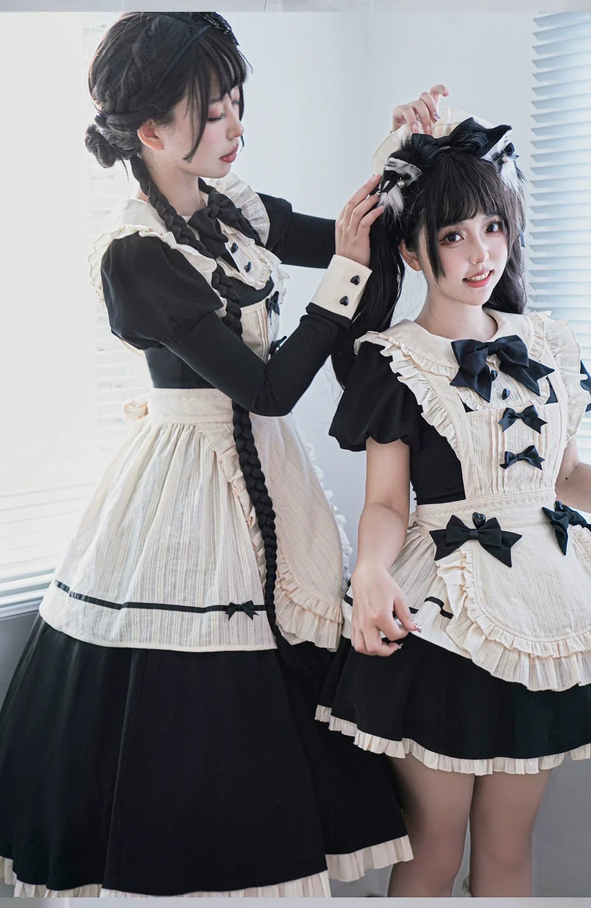 Hawthorn Berry Classic Apron OP Dress Elegant Maid Lolita Dress