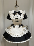 Hawthorn Berry Classic Apron OP Dress Elegant Maid Lolita Dress