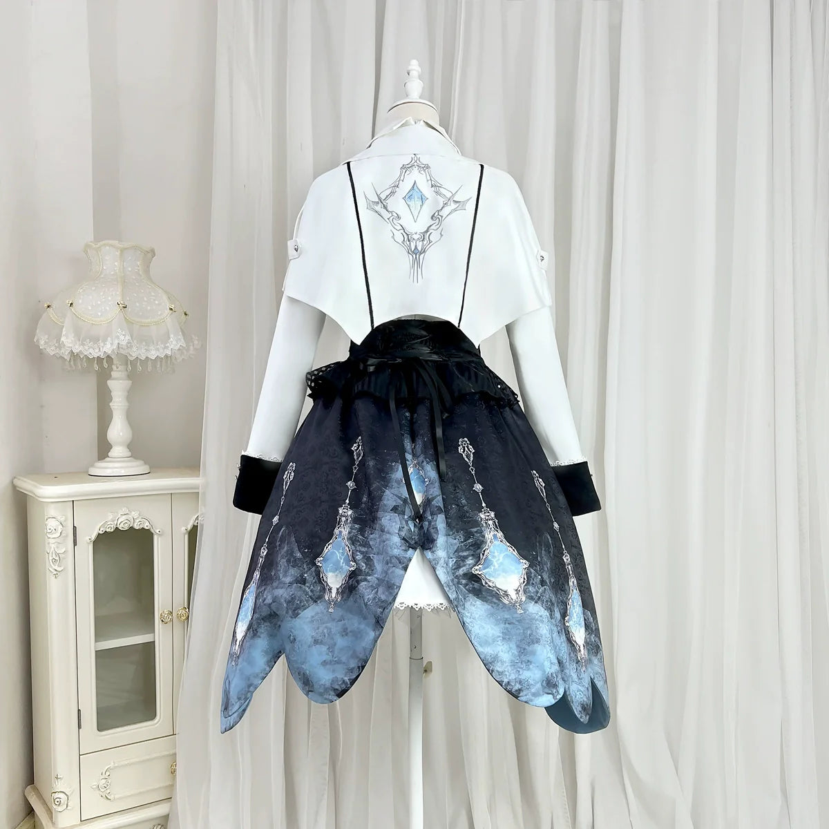 Indigo Lord Lolita — British Academy Style Lolita Dress | Military Lolita & Knight-style Skirt Set