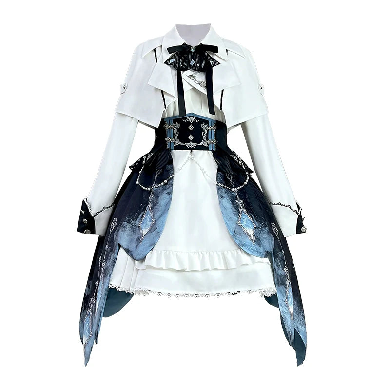 Indigo Lord Lolita — British Academy Style Lolita Dress | Military Lolita & Knight-style Skirt Set