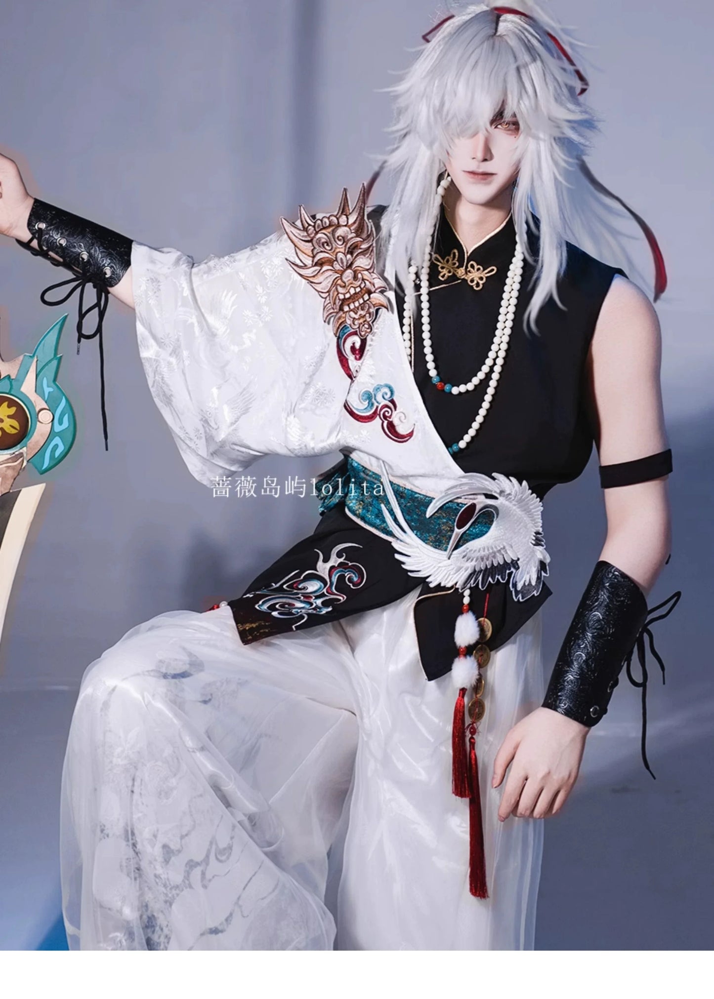 Original Chinese Style Hanfu-Inspired Ethnic Wear - Top & Pants Set