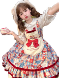 Apple Bear Story JSK – Playful and Charming Lolita Dress