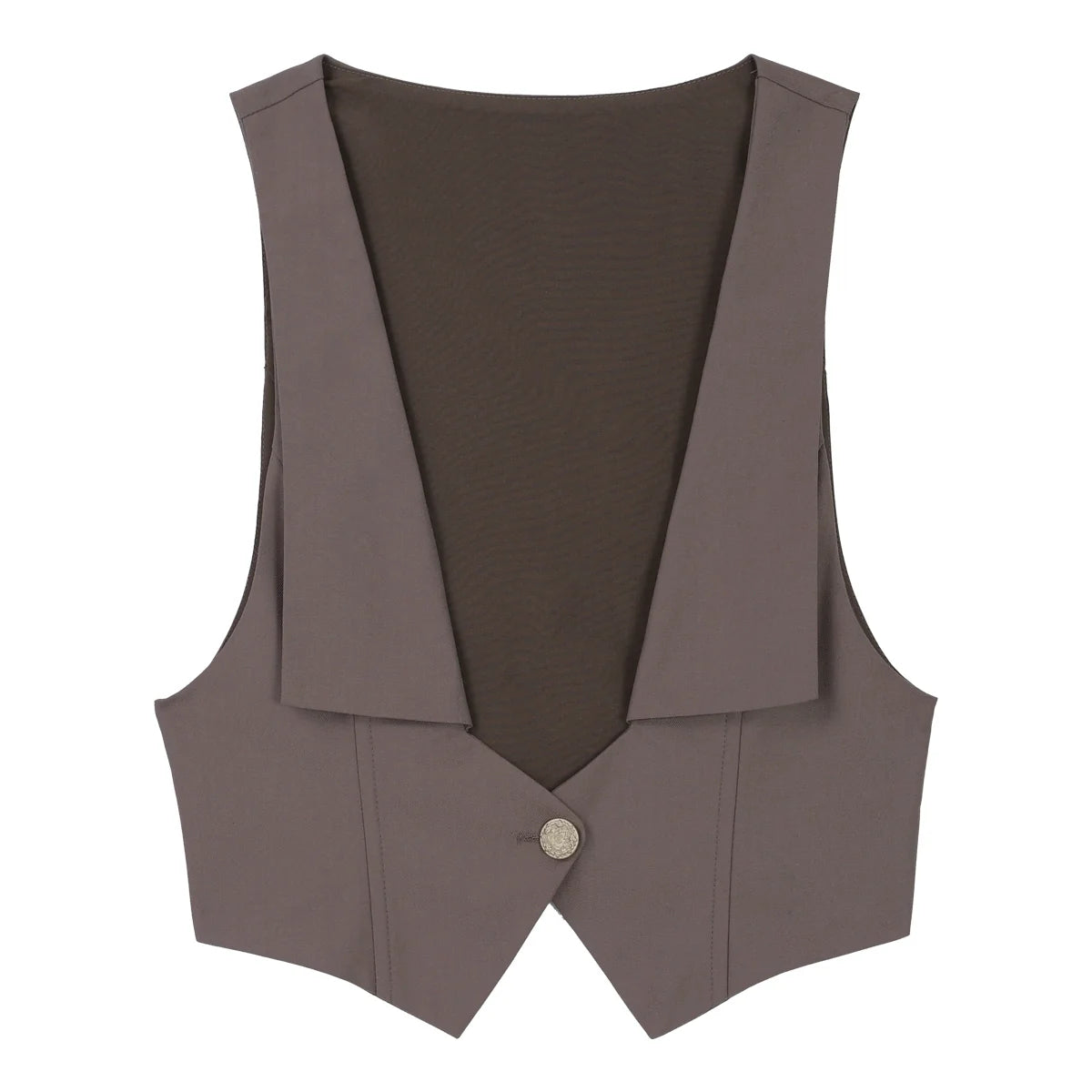 Gothic Knight-Inspired Midnight Silver-Embroidered Cloak Vest with Trousers Set