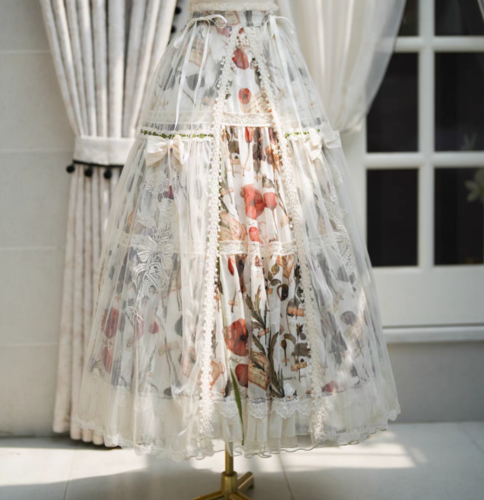 Lolita Blouse X Skirt X Bustier X Bust - cover  Accessories Authentic