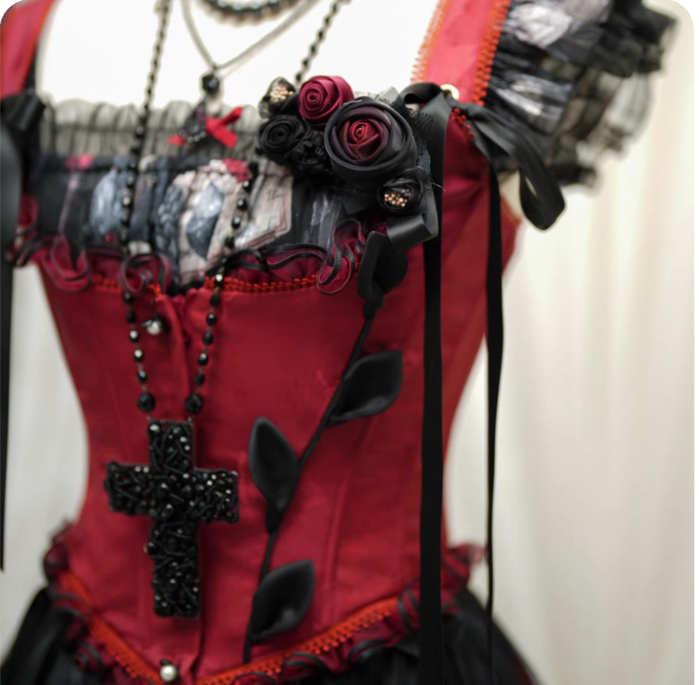 Lolita Blouse X Skirt X Bustier X Bust - cover  Accessories Authentic