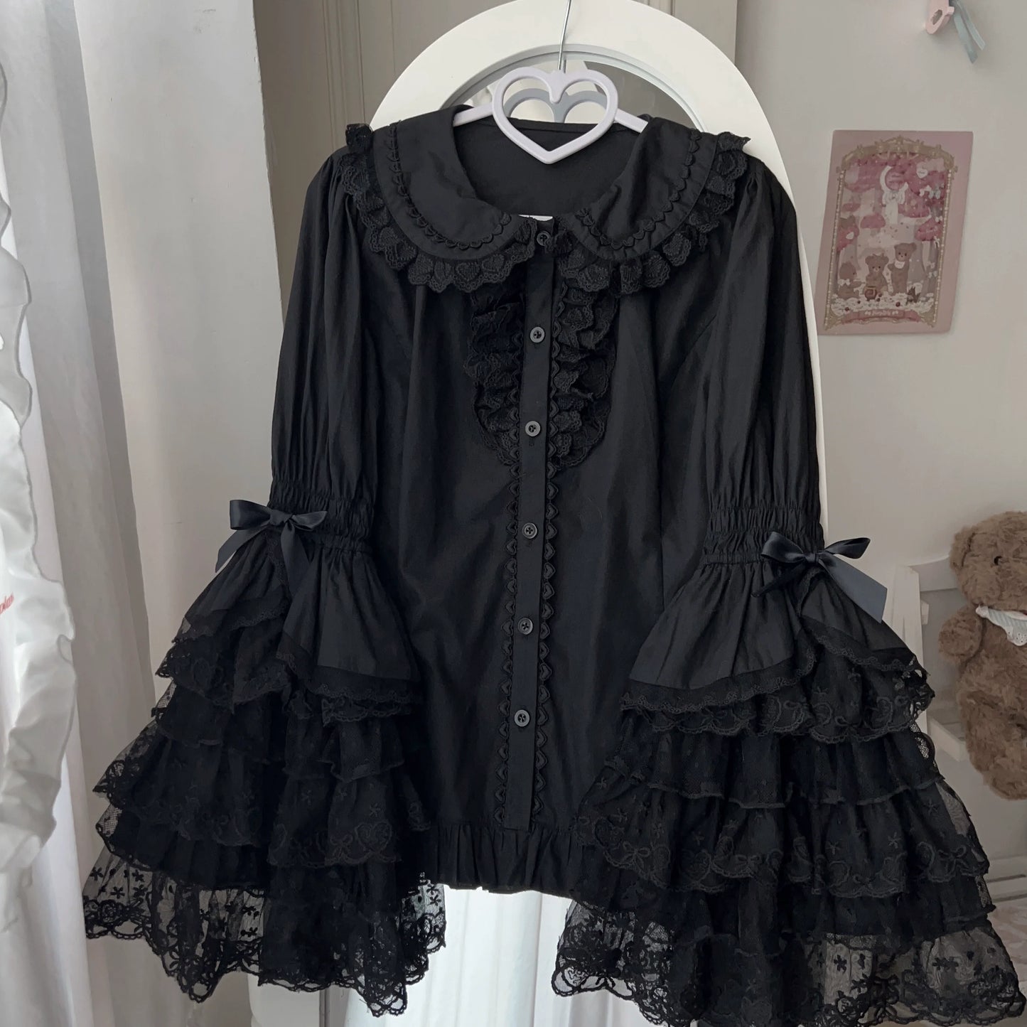 [Prelude to Love] Pink Romantic Lolita JSK Strap Dress