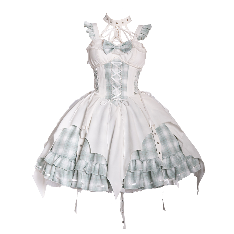 Rockwave Irregular Subculture Plaid JSK Dress