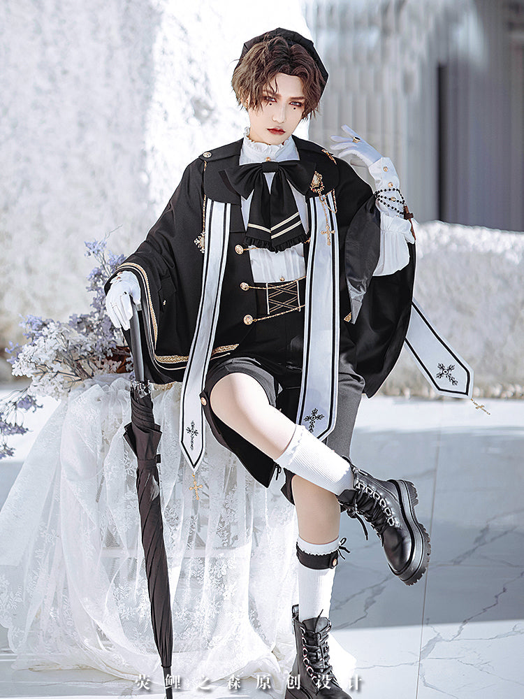 Choir Ouji Fashion Lolita Gothic Cross Ouji Outfit