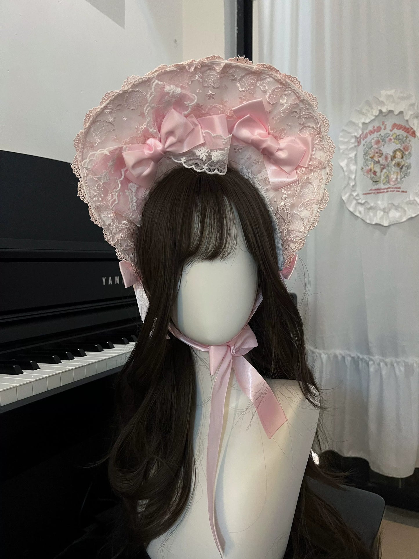 [Prelude to Love] Pink Romantic Lolita JSK Strap Dress