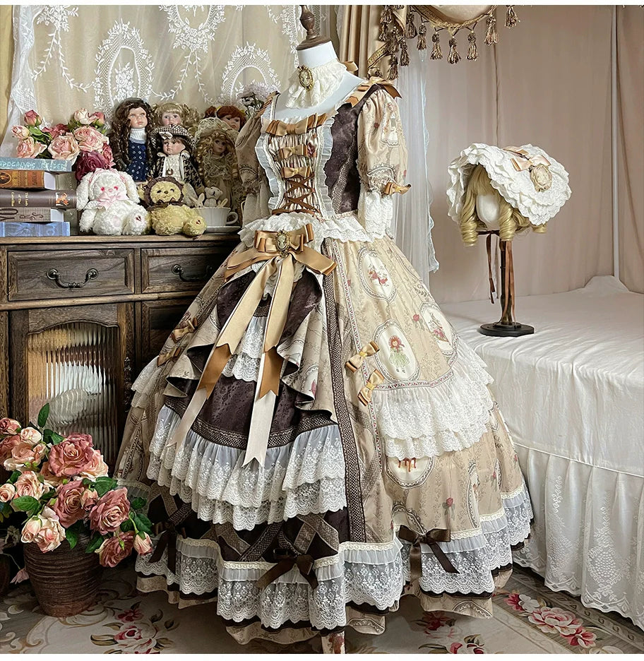 Elegant Classical Lolita dress, castle princess style Lolita dress