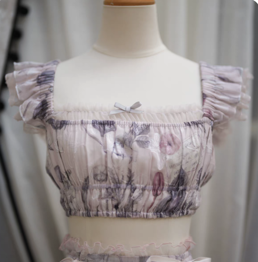 Lolita Blouse X Skirt X Bustier X Bust - cover  Accessories Authentic