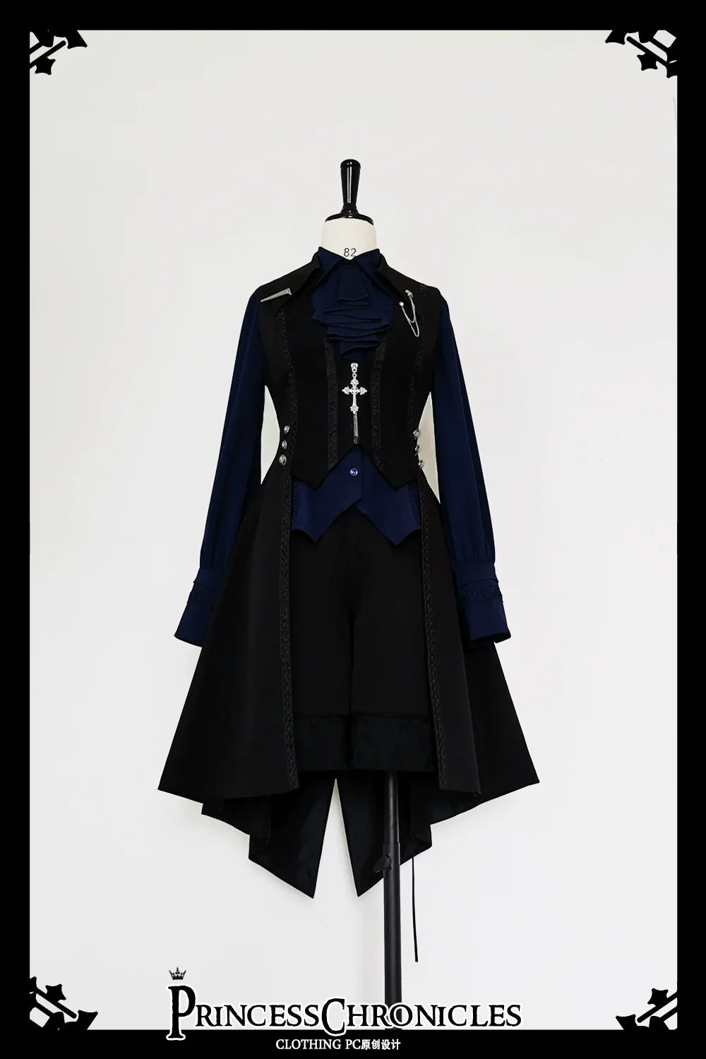 Princess Chronicles Ouji Tuxedo Vest Retro Lolita Prince Tailcoat