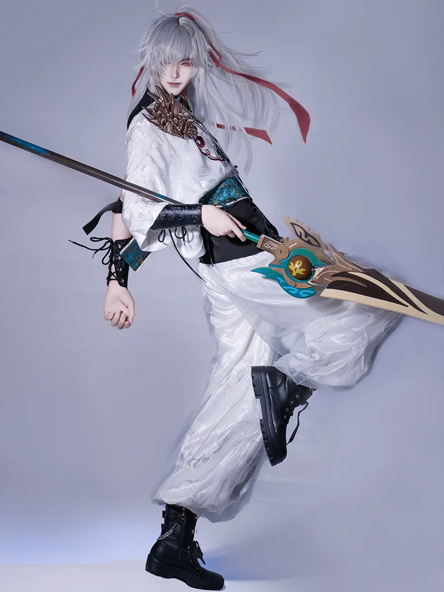 Original Chinese Style Hanfu-Inspired Ethnic Wear - Top & Pants Set