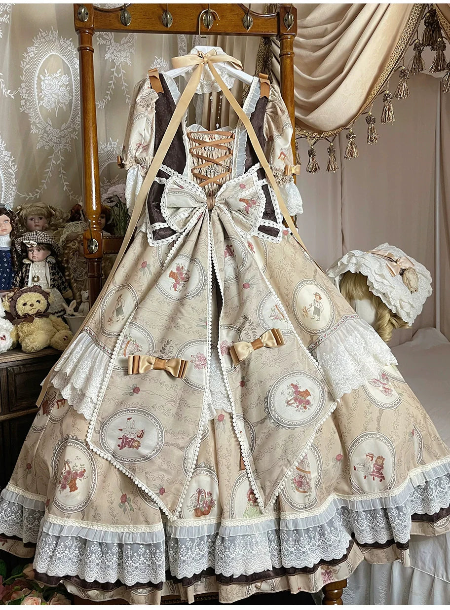 Elegant Classical Lolita dress, castle princess style Lolita dress