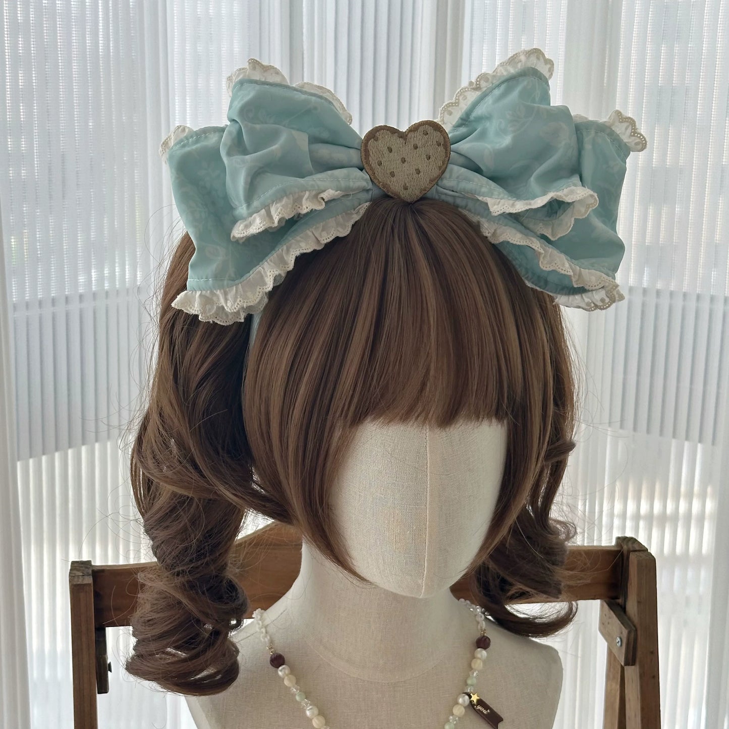 Sweet Dessert-Inspired Lolita Dress with Adjustable Waist Bow - Classic Sweet Lolita JSK