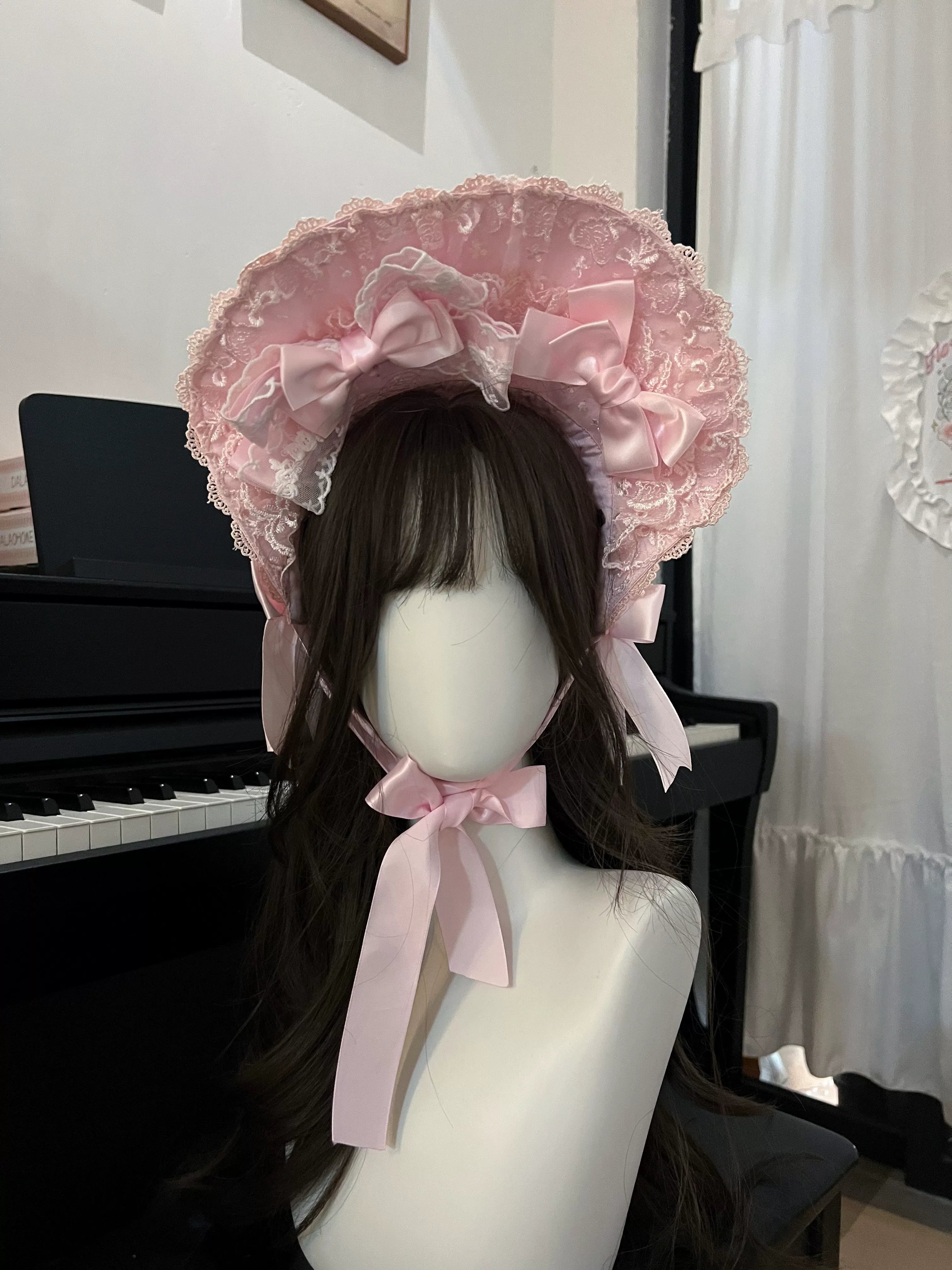 [Prelude to Love] Pink Romantic Lolita JSK Strap Dress
