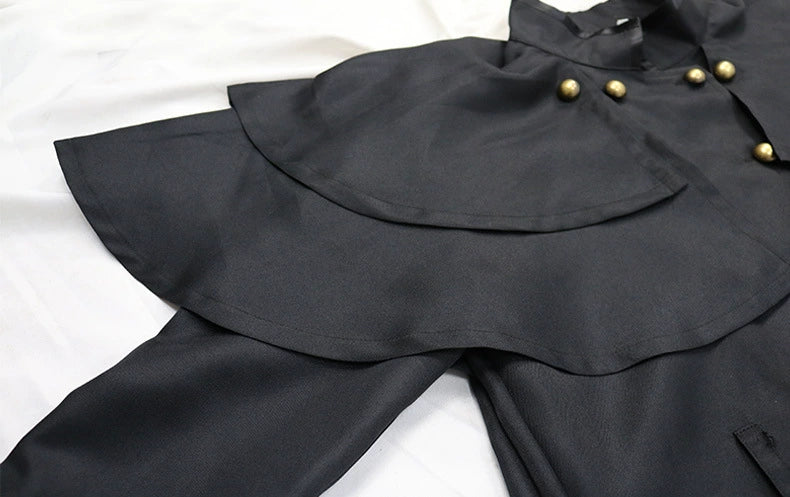 S-4XL Halloween Birdman Costume - Crow Long Beak Medieval Steampunk Plague Doctor Outfit