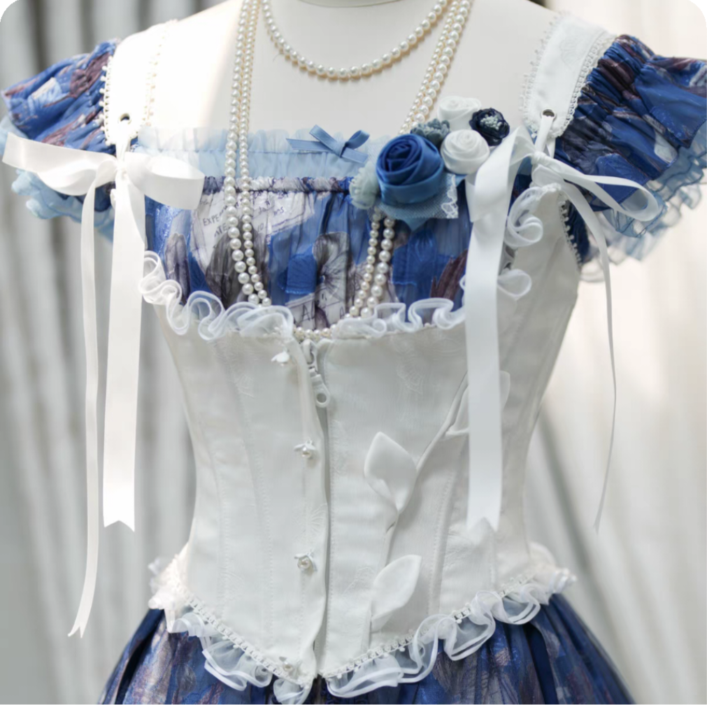 Lolita Blouse X Skirt X Bustier X Bust - cover  Accessories Authentic