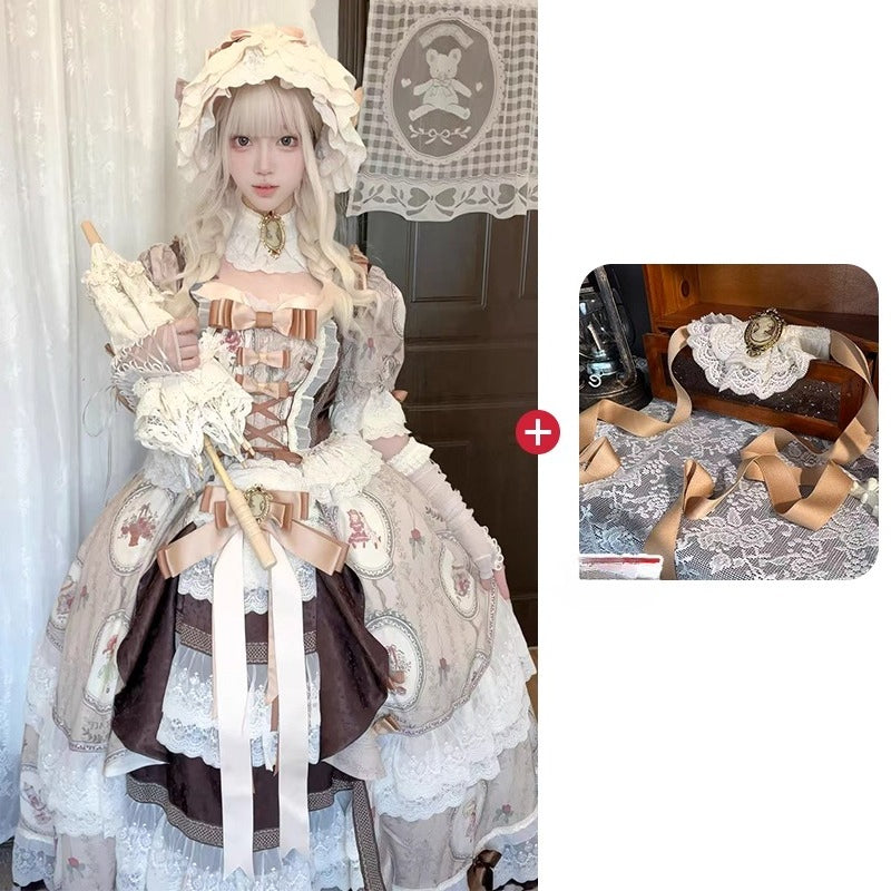 Elegant Classical Lolita dress, castle princess style Lolita dress