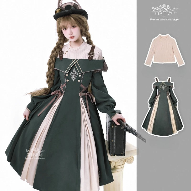 Creative Patchwork Midi A-line Swing Skirt: Unlock a Unique Fashion Code