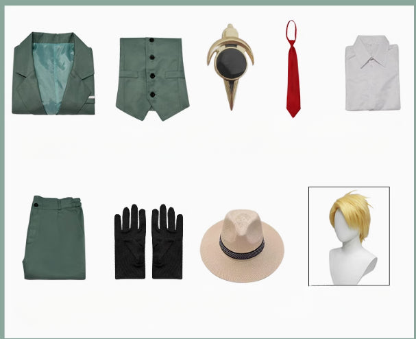 S-XXXL Spy x Family Twilight Loid Forger Full Cosplay Costume Set