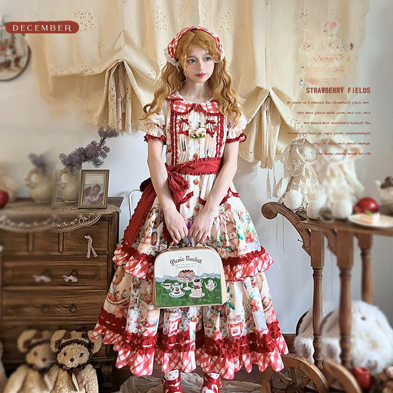 December  Field OP: Elegant CLA Lolita Daily Sweet Dress with Multiple Colors